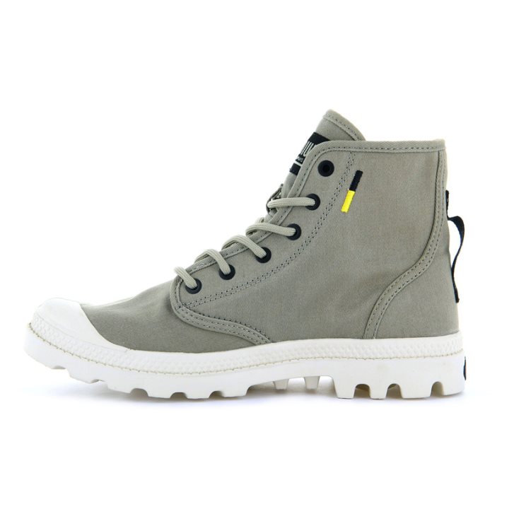 Palladium Pampa Hi Htg Supply Men's Boots Green | UK C143-KGU